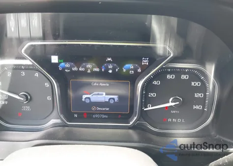 2019 GMC Sierra 1500 At4 из США, поврежденный, VIN 3GTP9EELXKG234276